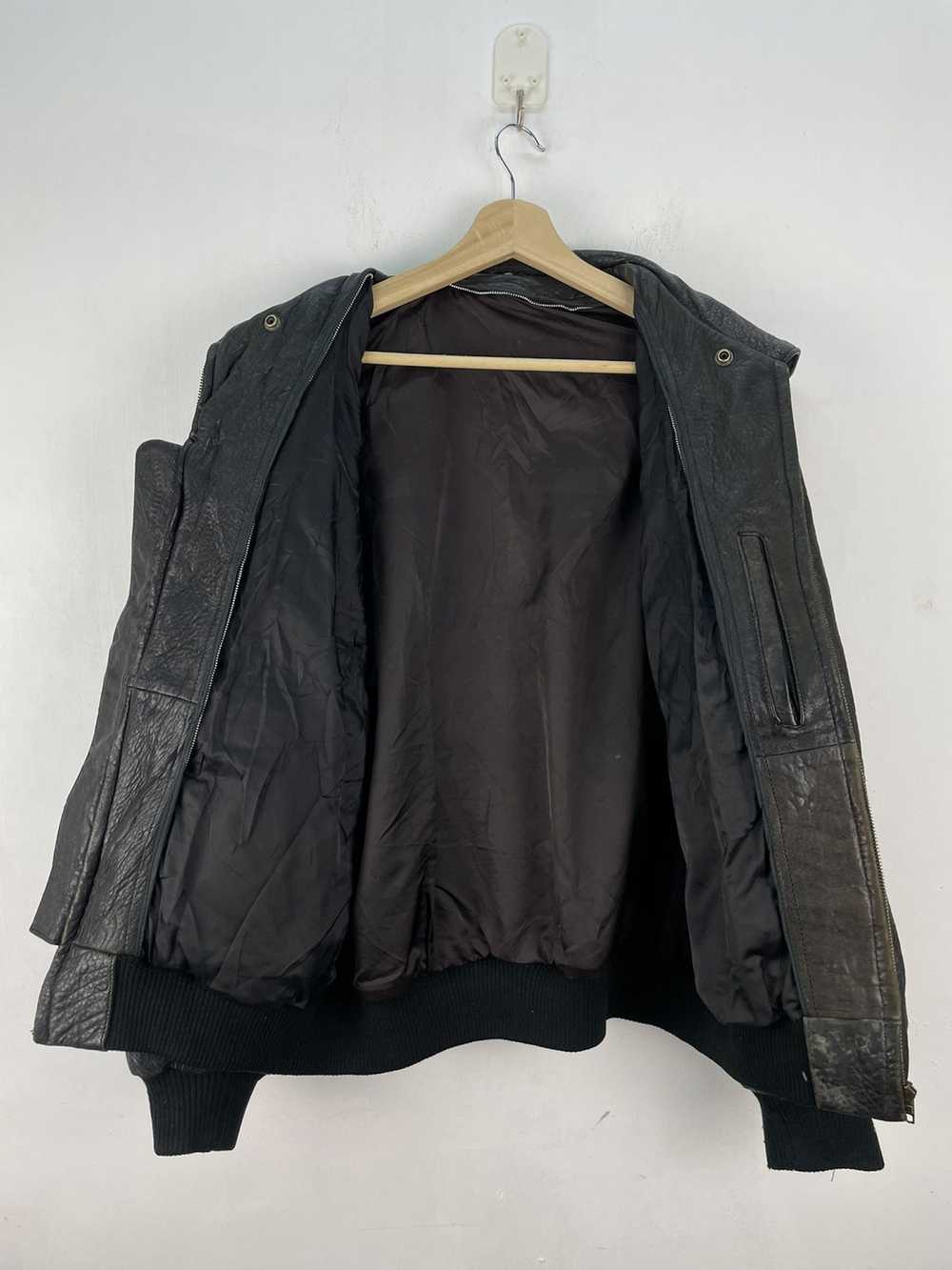 Leather Jacket × Military × Vintage Vintage Japan… - image 4