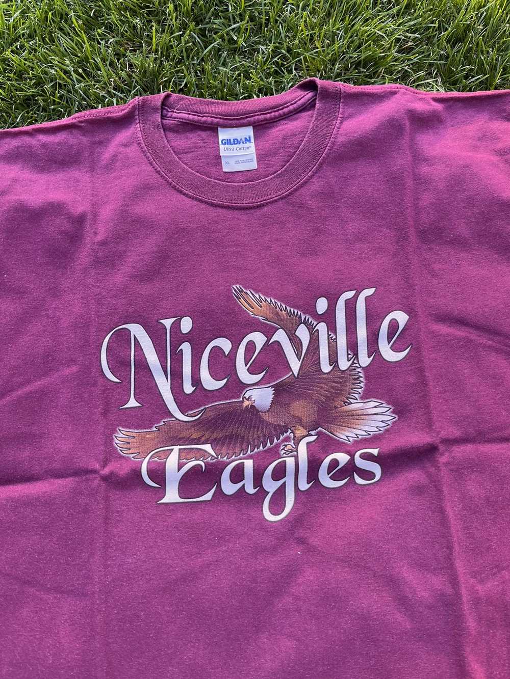 Gildan × Vintage Niceville Eagles Football tee - image 3