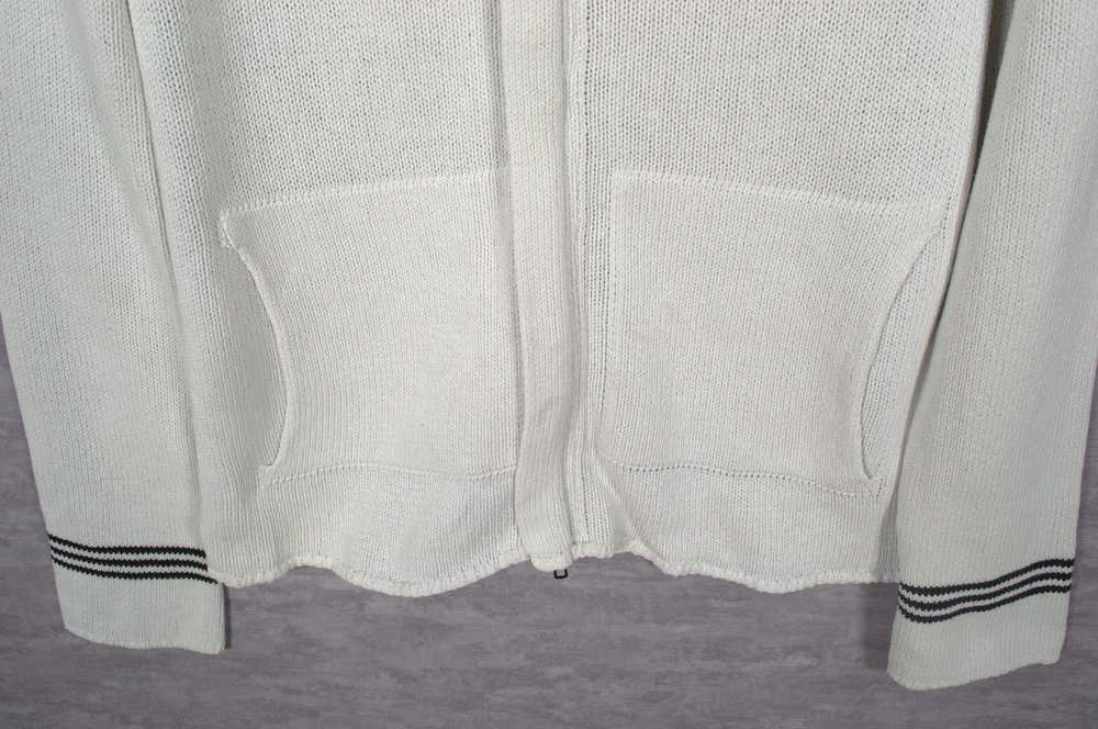 Stone Island S/S 2004 white seamless cotton hoodie - image 3