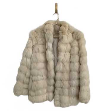 Cream Fur Coat - image 1