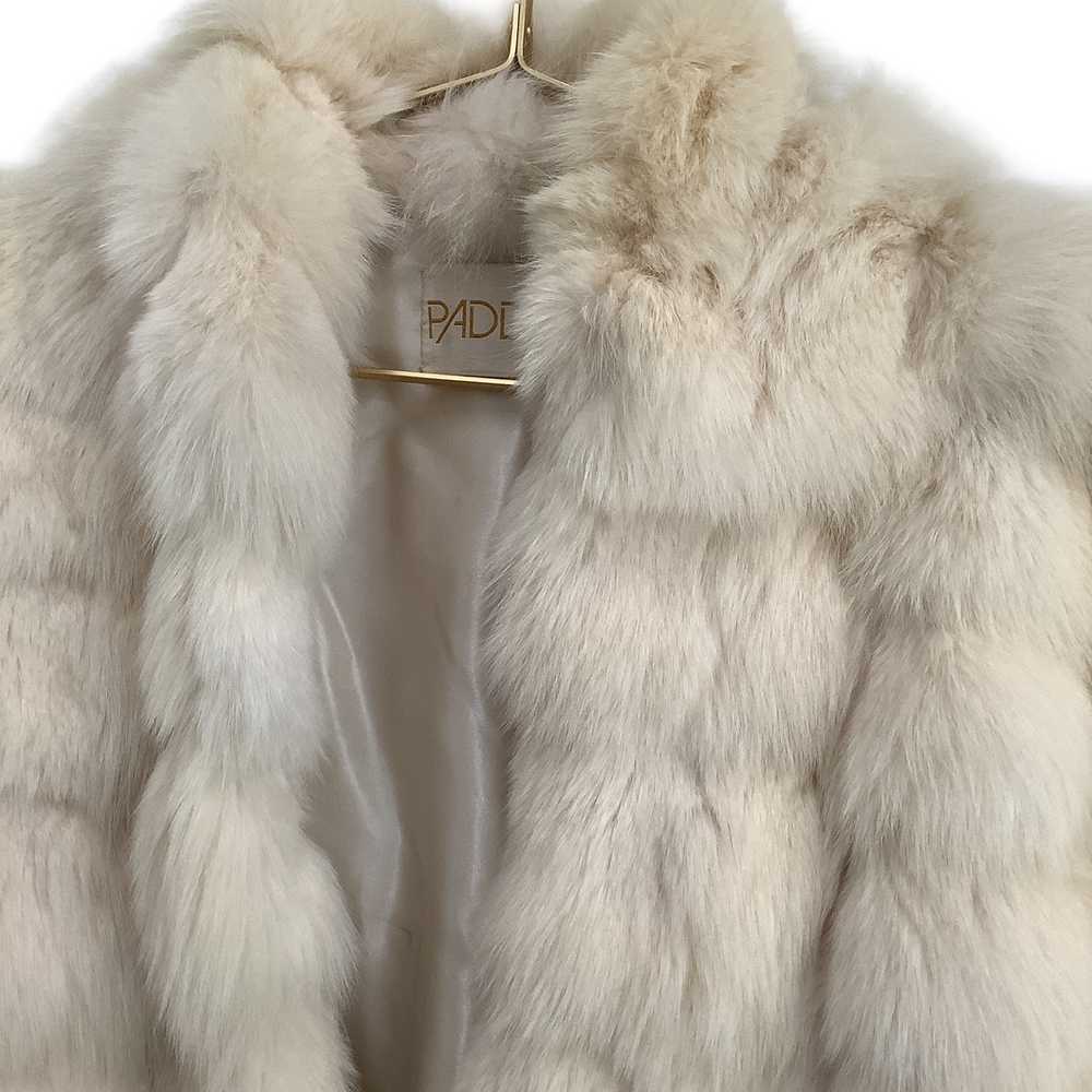 Cream Fur Coat - image 3