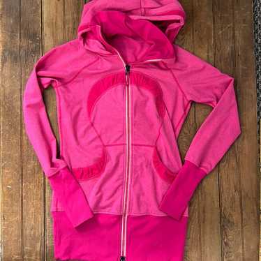 NEW Women Lululemon Hooded Define Jacket~ Size10~ Nulu Pink Taupe