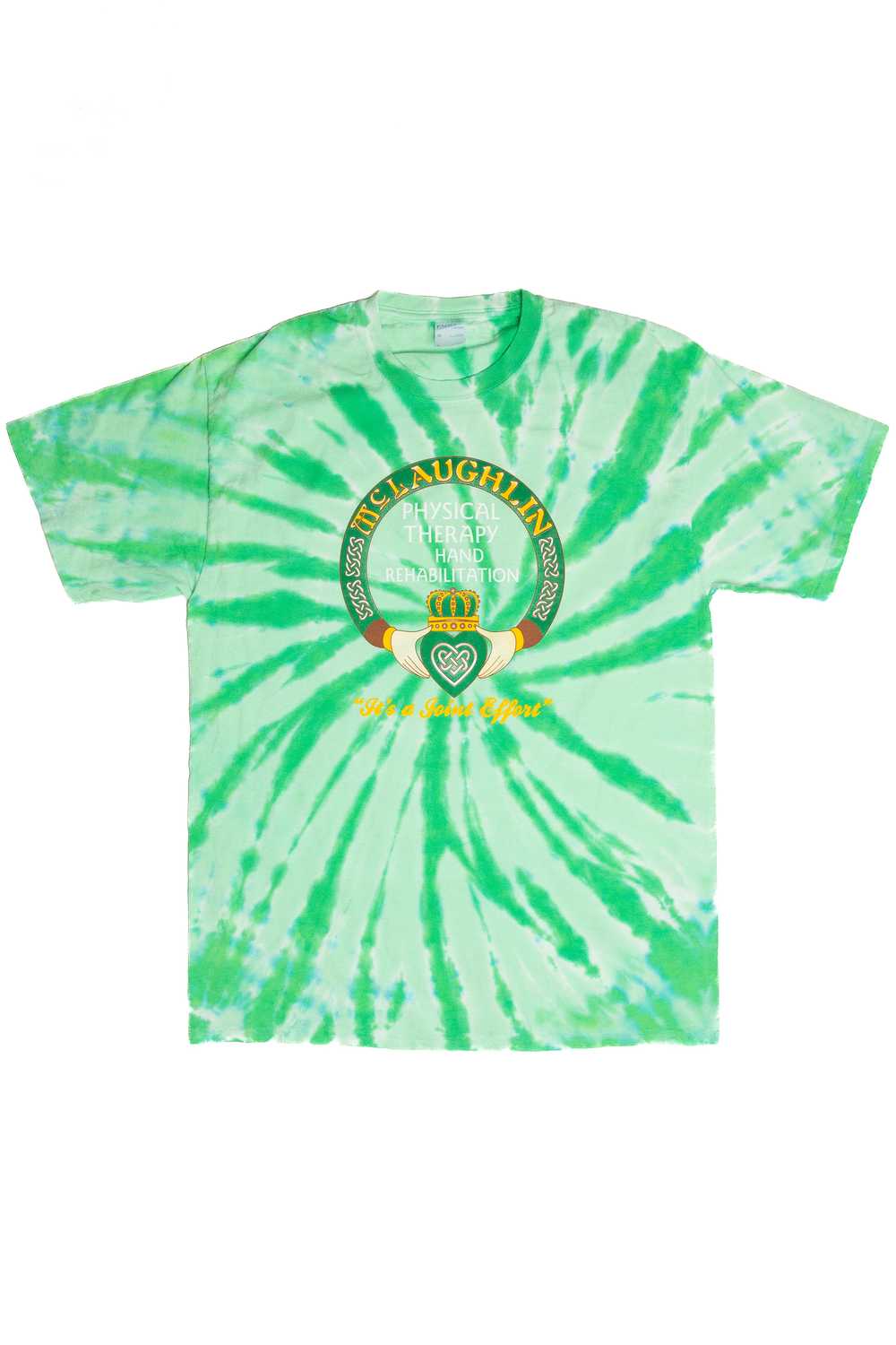 Vintage McLaughlin Physical Therapy Tie-Dye T-Shi… - image 1