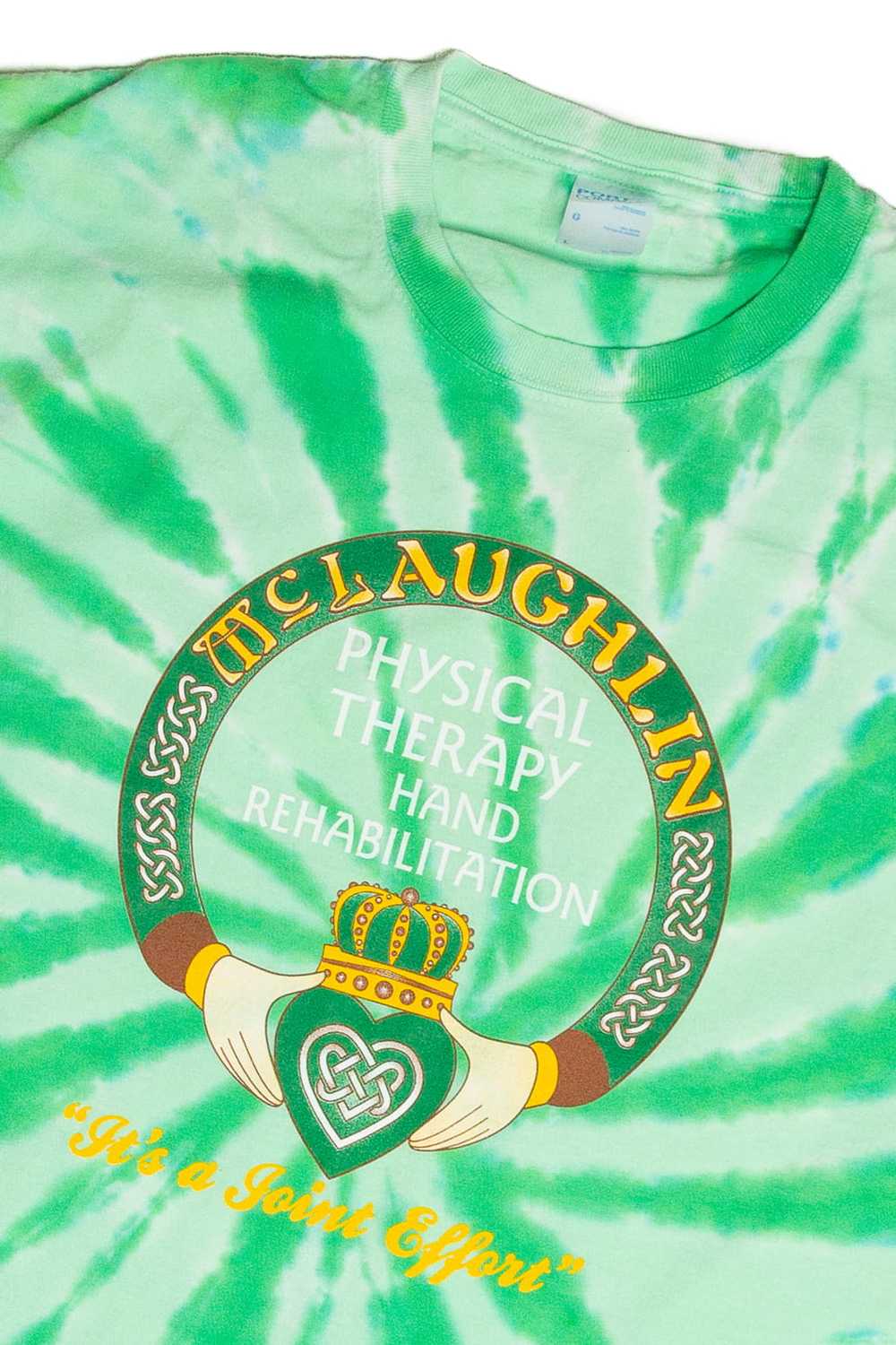 Vintage McLaughlin Physical Therapy Tie-Dye T-Shi… - image 2