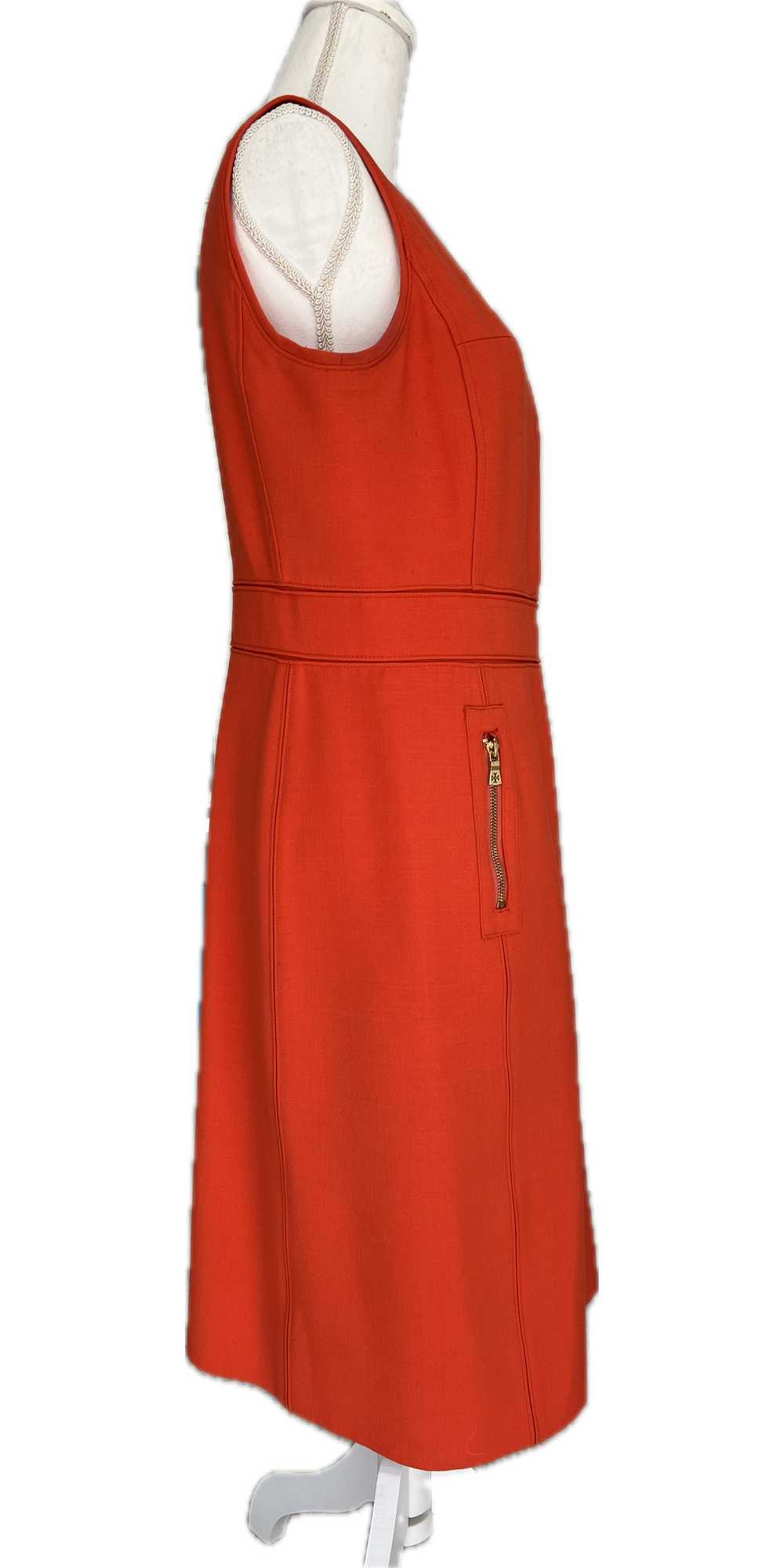 Tory Burch Orange Sleeveless Dress, 8 - image 3