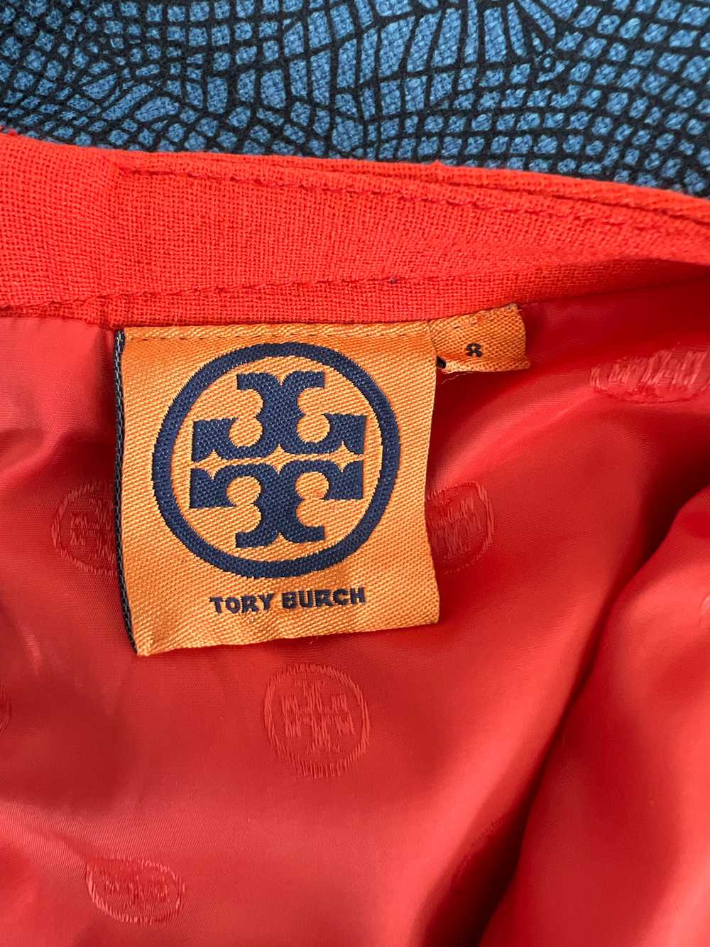 Tory Burch Orange Sleeveless Dress, 8 - image 8