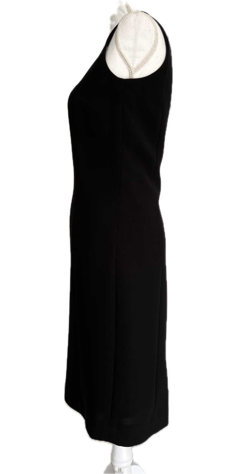 Tahari Black Sleeveless Shift Dress, 2 - image 3