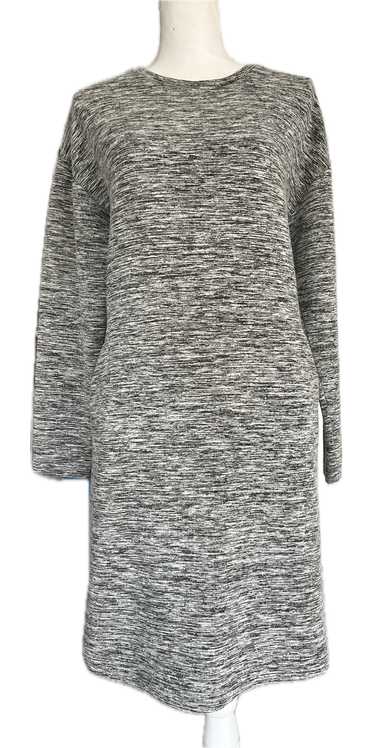 Joules Black and Grey Heather Sweatshirt Dress, 8