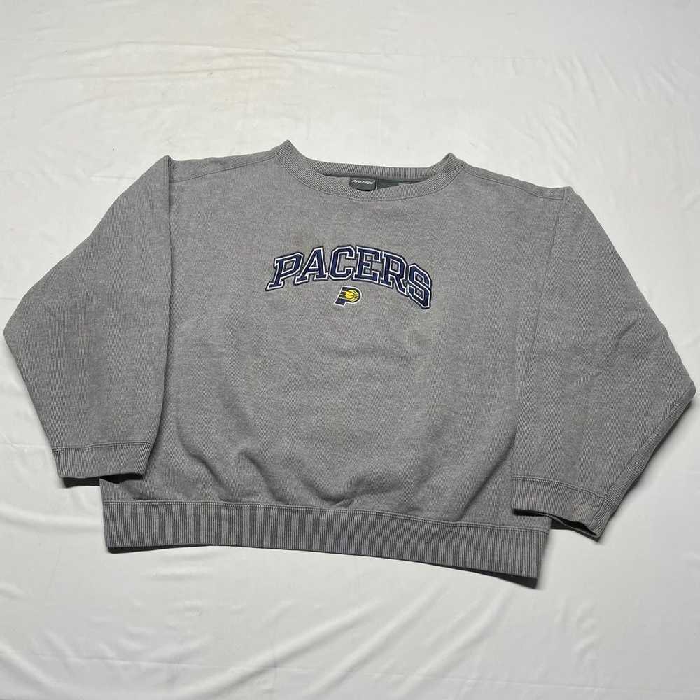 Vintage 90s Indiana Pacers Sweatshirt Womens XL G… - image 1