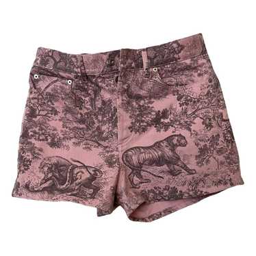 Large factory christan dior brown shorts Large