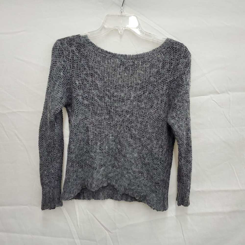 Eileen Fisher WM's Scoop Neck Alpaca Blend Ash Gr… - image 2