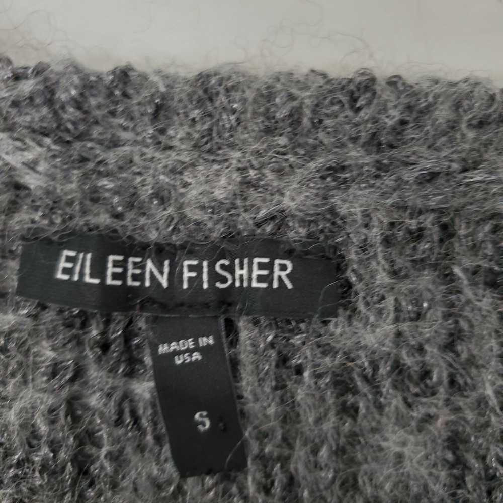 Eileen Fisher WM's Scoop Neck Alpaca Blend Ash Gr… - image 3