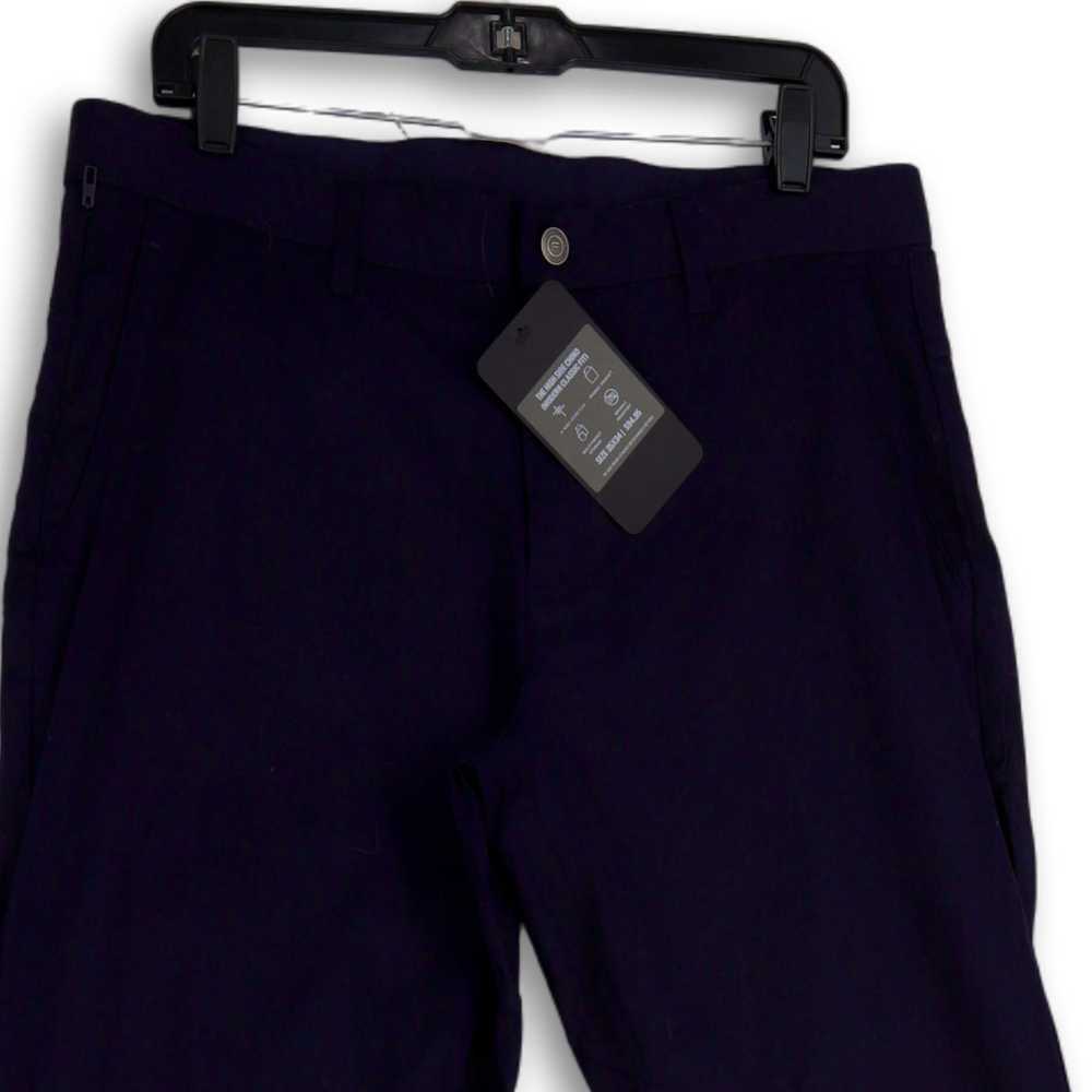 Fabletics NWT Mens Blue Flat Front Modern Classic… - image 3