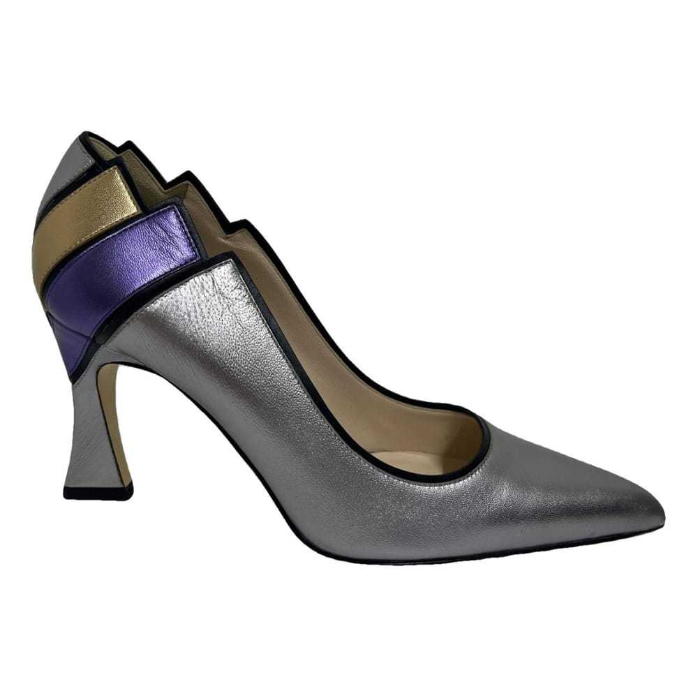 Pollini Leather heels - image 1