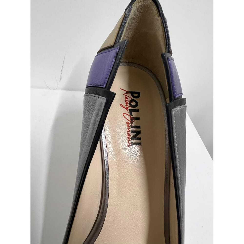 Pollini Leather heels - image 4