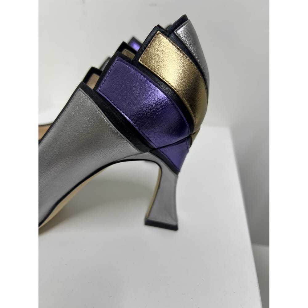 Pollini Leather heels - image 5