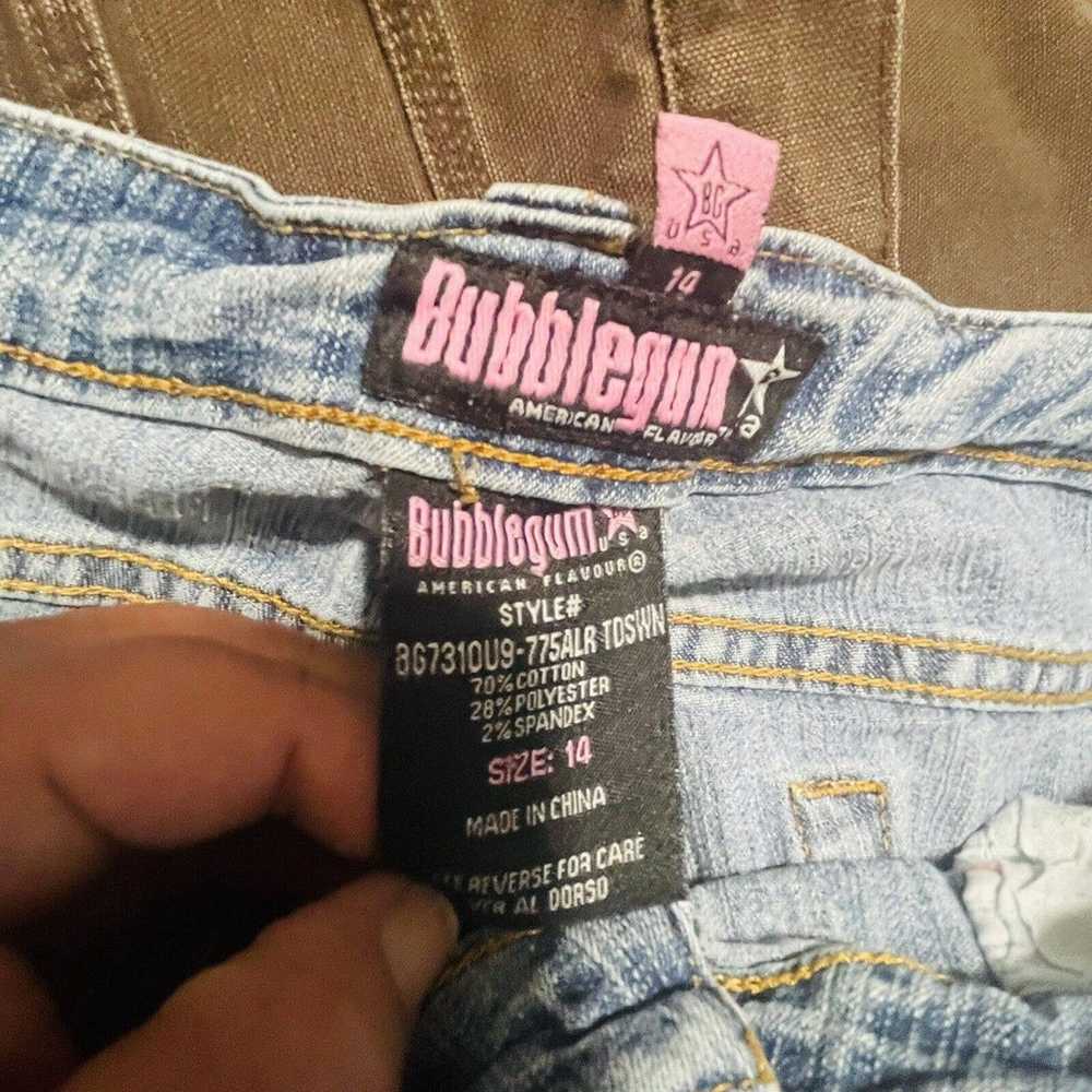Bubblegum American Flavor Medium Wash Sz 14 Flare… - image 7
