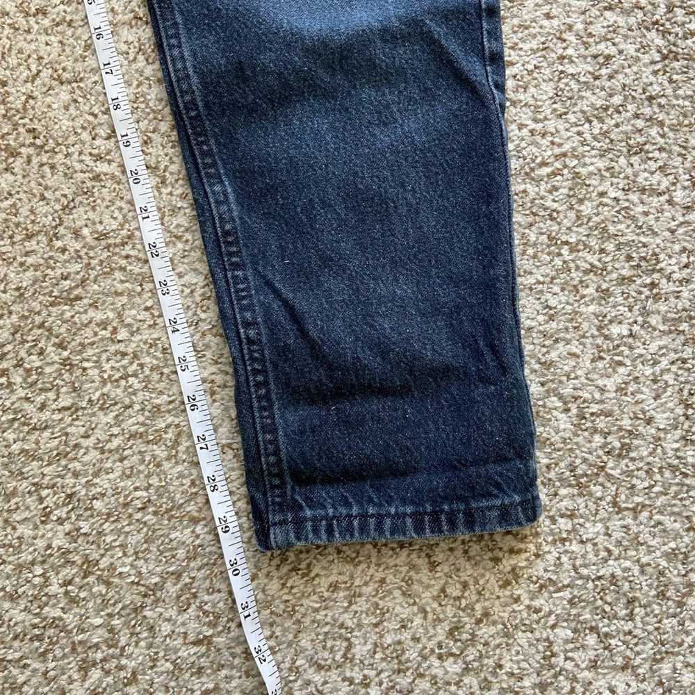 Vintage Lee Dark Wash Jeans 14 - image 8