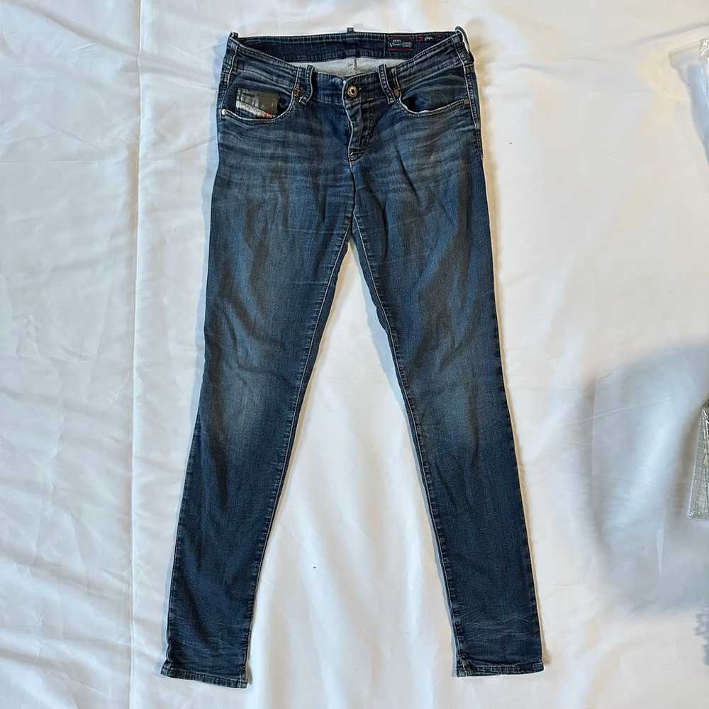 Y2K Diesel skinny Jeans size 27 vintage - image 1