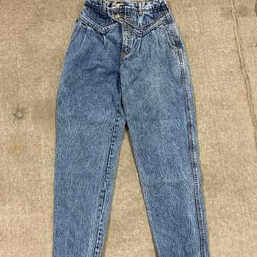 Vintage 80s nuovo western high waisted jeans - image 1