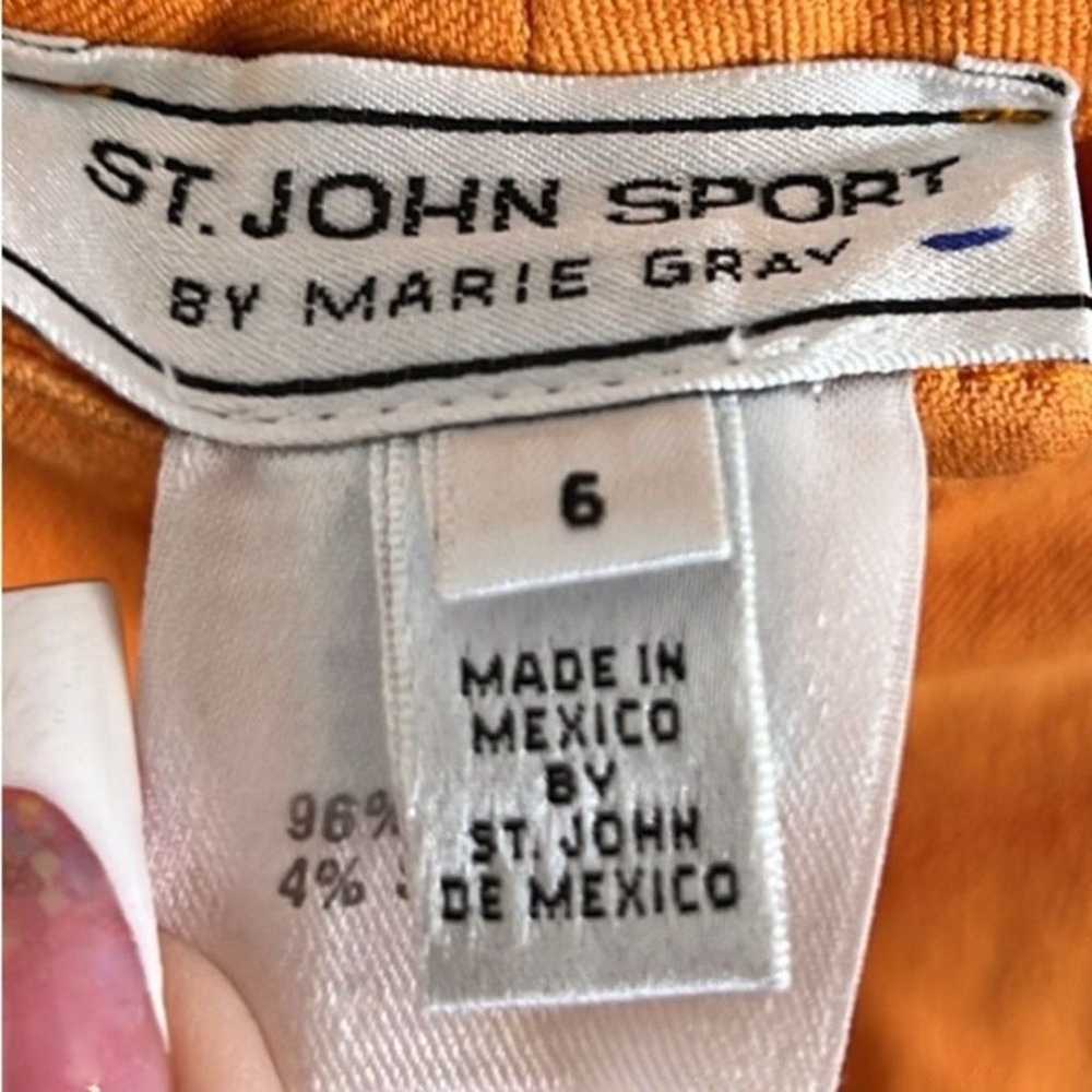 VTG St. John Sport by Marie Grey Orange High Rise… - image 6