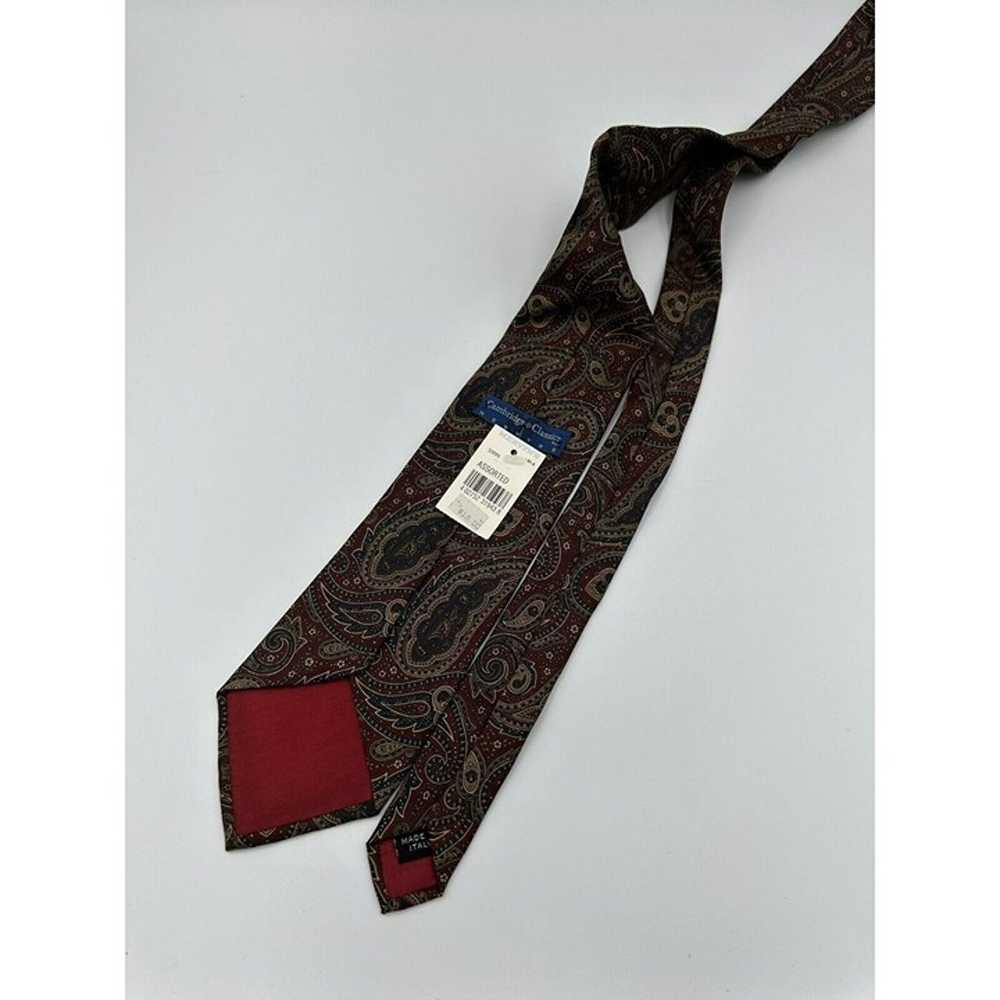 VTG Designer Ties Silk Mens Neck Tie Formal Cambr… - image 5