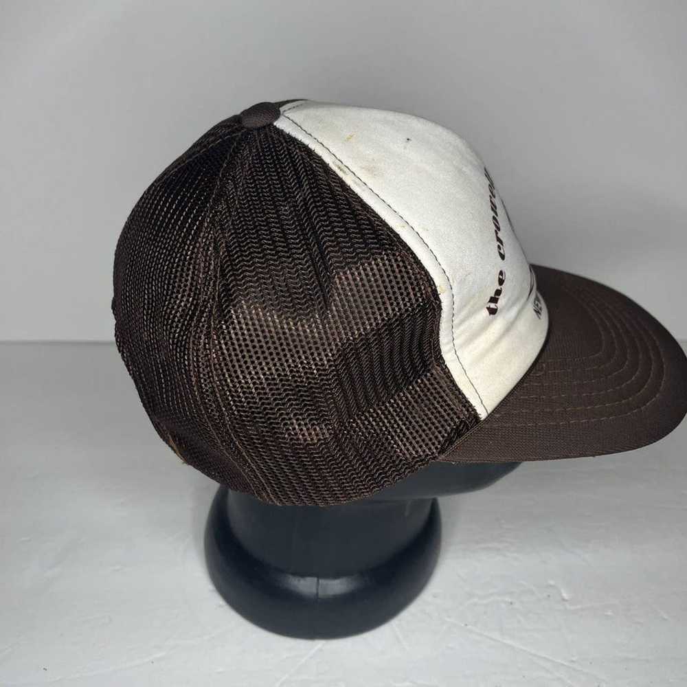 Vintage 90s The Crowell Corporation Brown Trucker… - image 2