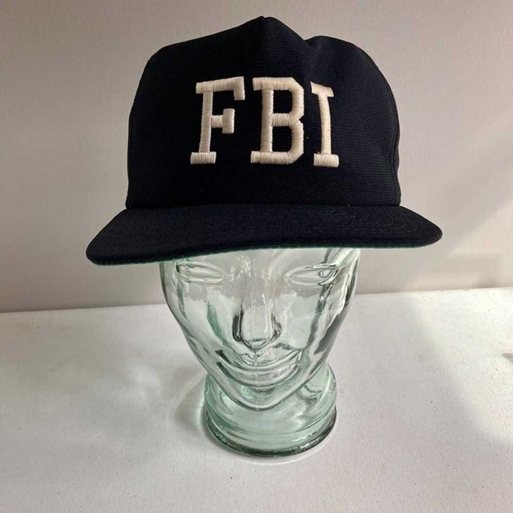 Vintage New Era FBI Hat MADE IN USA SnapBack Hat … - image 1