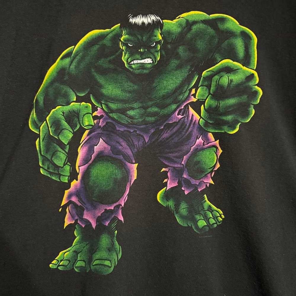 Vintage Marvel Incredible Hulk Shirt - image 2