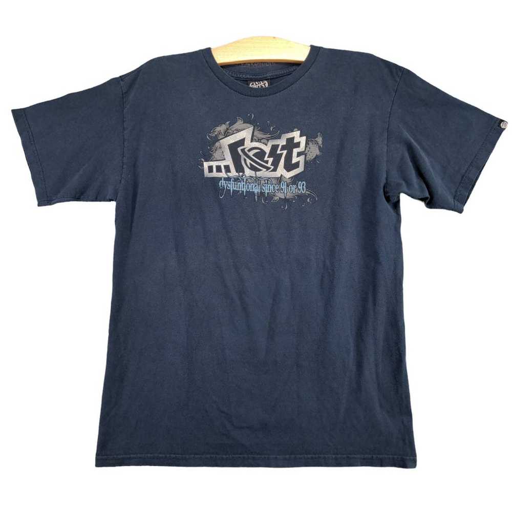 Lost Enterprises Mens Skate T Shirt Blue Size M V… - image 1