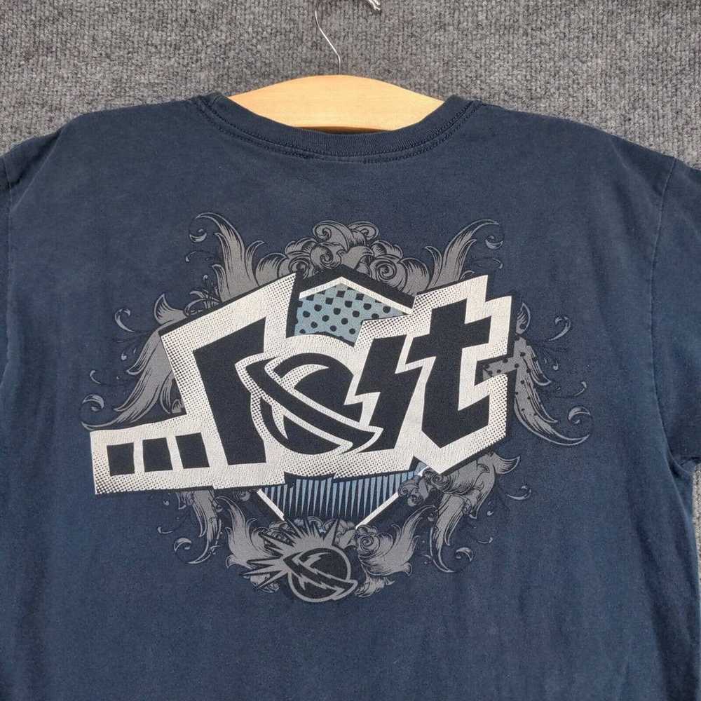 Lost Enterprises Mens Skate T Shirt Blue Size M V… - image 3