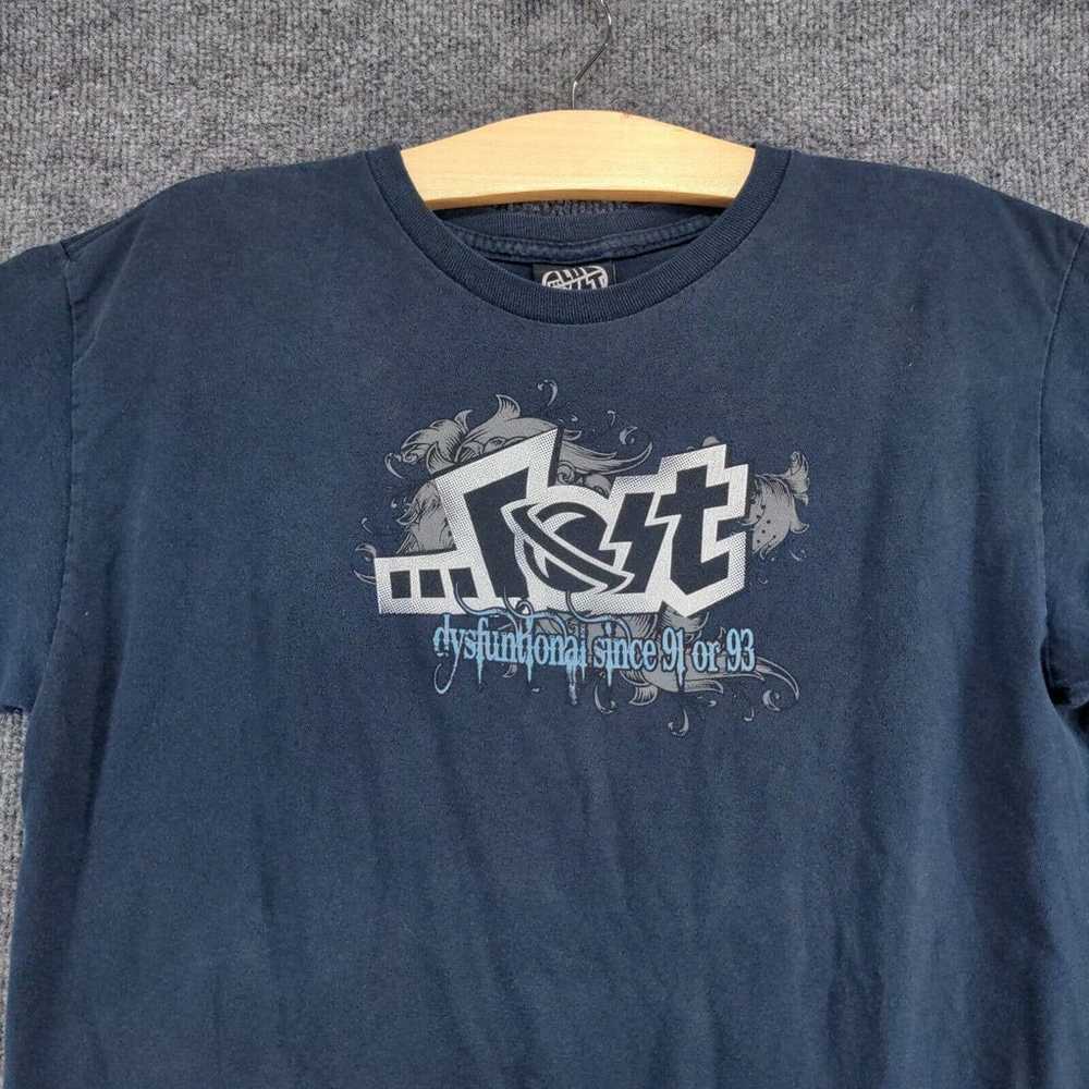 Lost Enterprises Mens Skate T Shirt Blue Size M V… - image 5