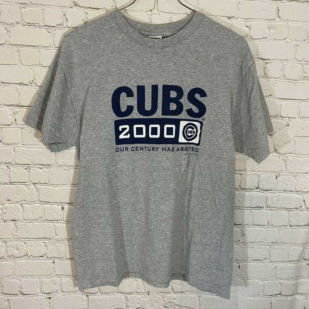 VTG Chicago Cubs 2000 Our Century Tee L - image 1