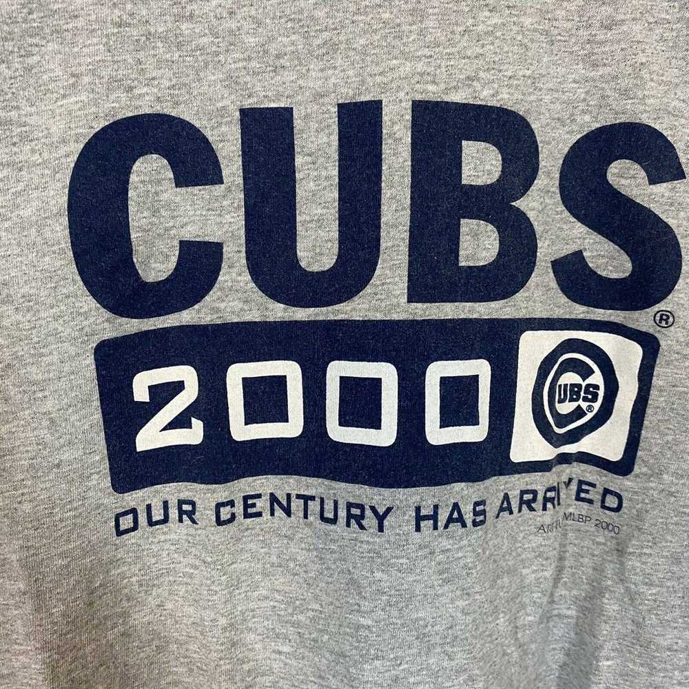 VTG Chicago Cubs 2000 Our Century Tee L - image 2