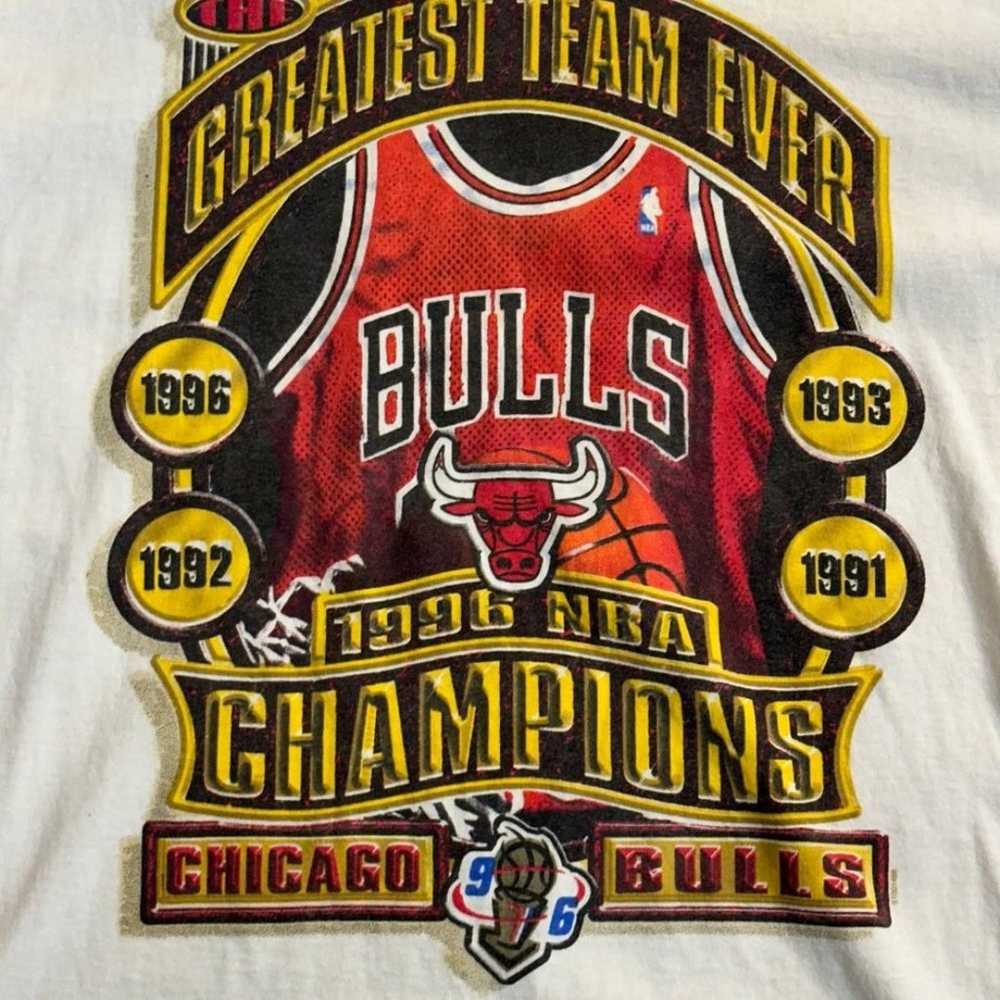 Starter 1996 Chicago Bulls NBA Champions Shirt - image 4