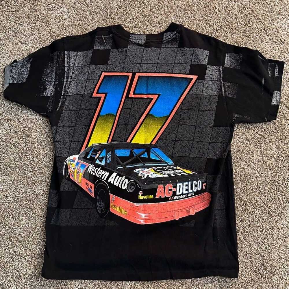 90s Hanes Double Sided Darrell Waltrip T-Shirt - image 2