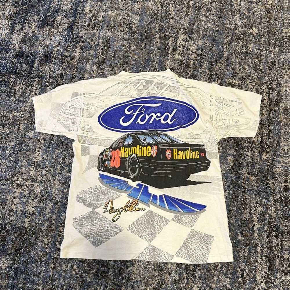Vintage 90s Double Sided Ford Thunderbird T-Shirt - image 2