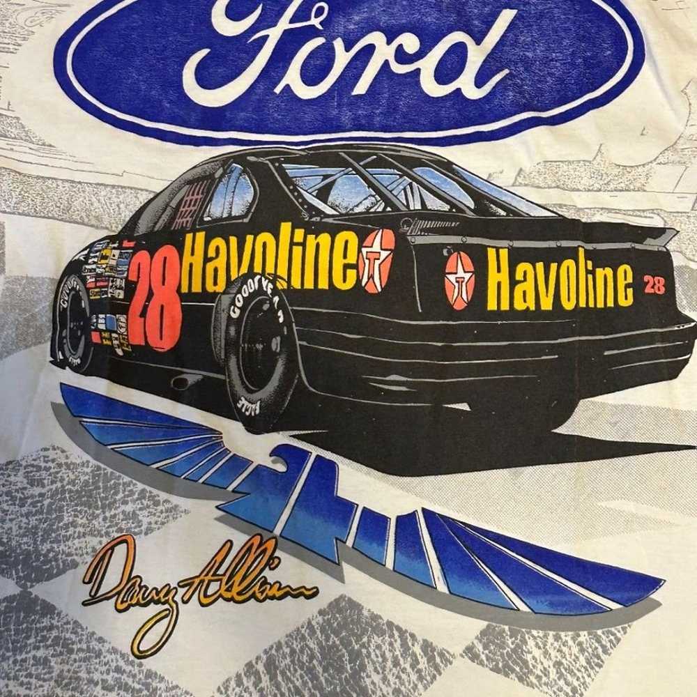 Vintage 90s Double Sided Ford Thunderbird T-Shirt - image 5