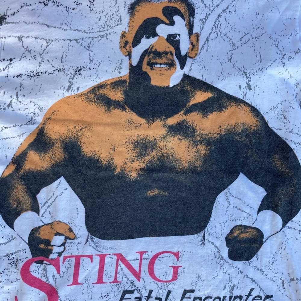 WCW Sting Fatal Encounter All Over Print T Shirt - image 3