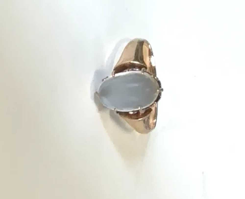 Antique 14k Moonstone Ring - image 4