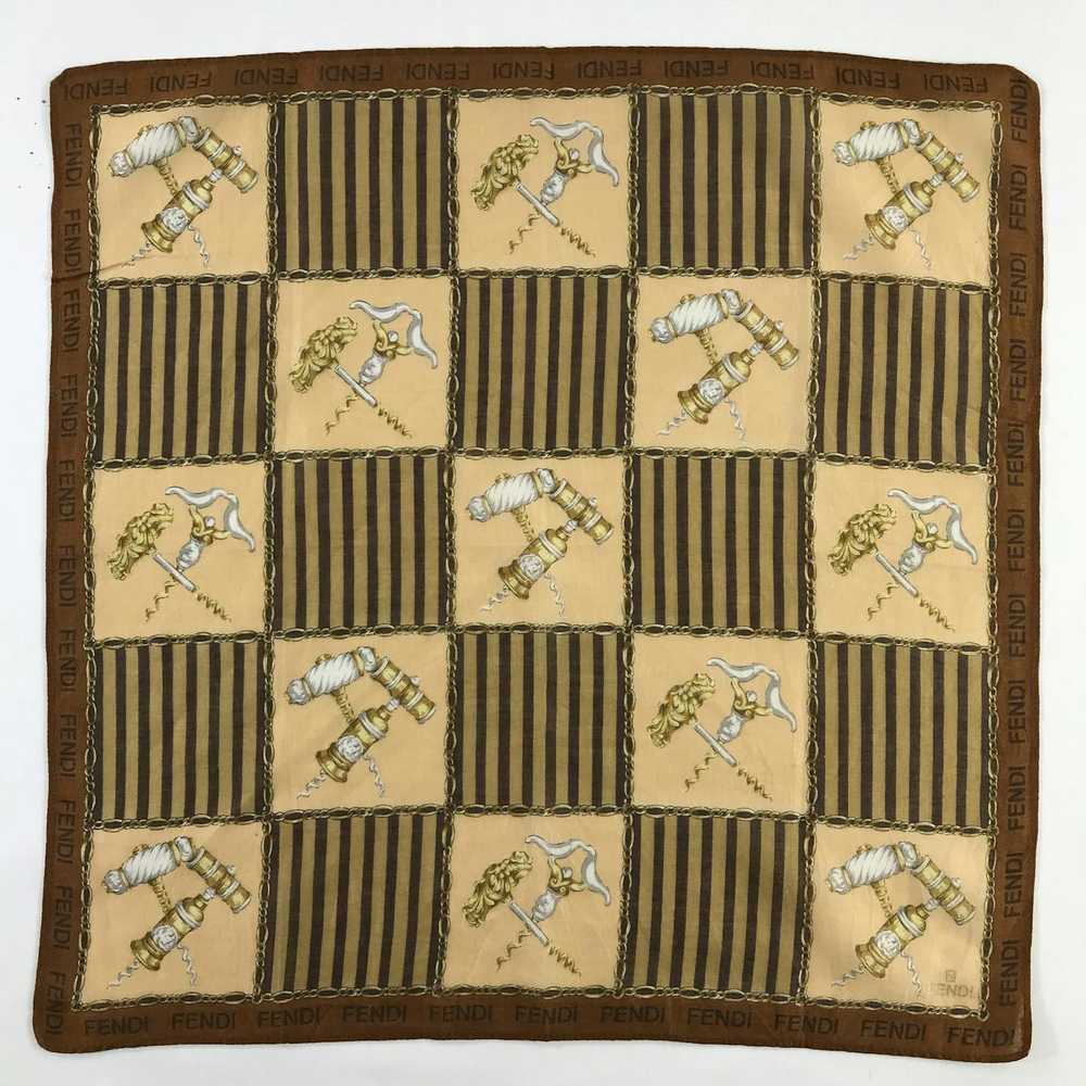 Vintage FENDI Bandana/ Handkerchief / Neckerchief - image 3