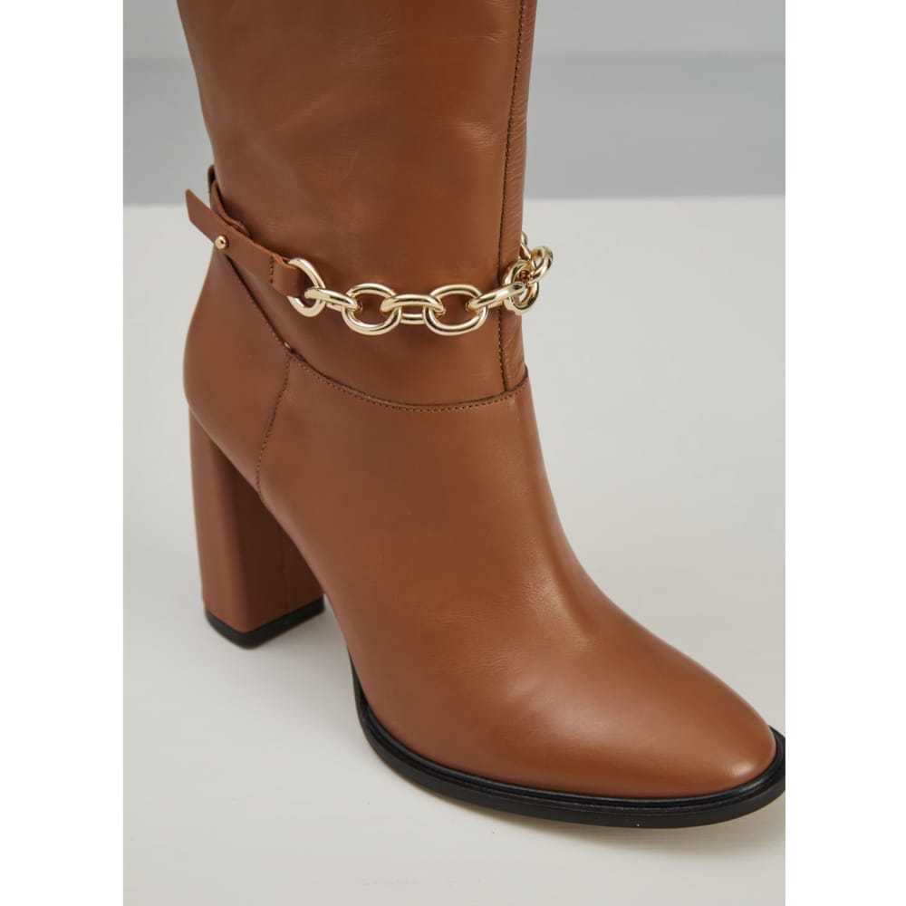 Max Mara Leather ankle boots - image 4