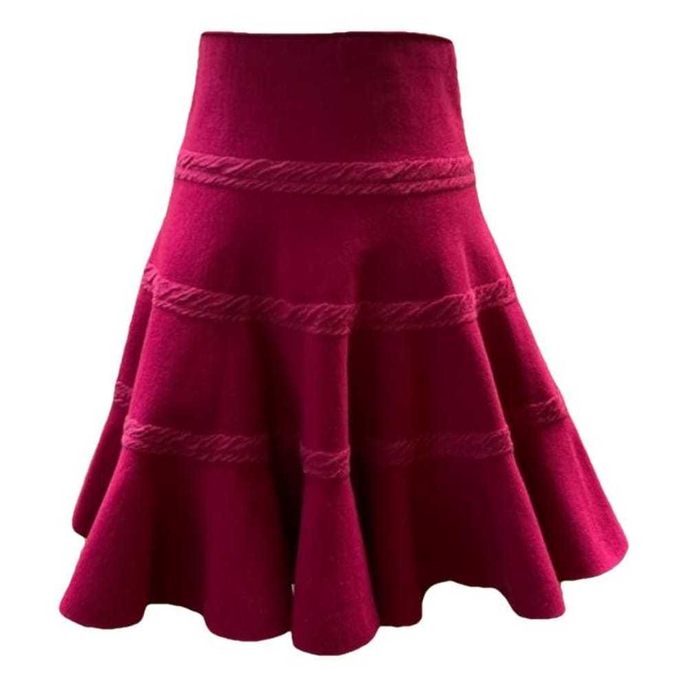 Alaïa Wool mini skirt - image 1