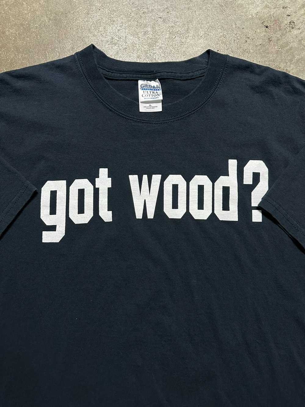 Gildan × Vintage Vintage Got Wood Funny Parody Wo… - image 2