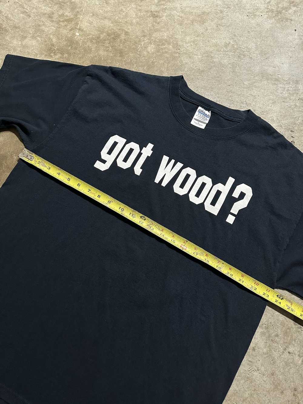 Gildan × Vintage Vintage Got Wood Funny Parody Wo… - image 5