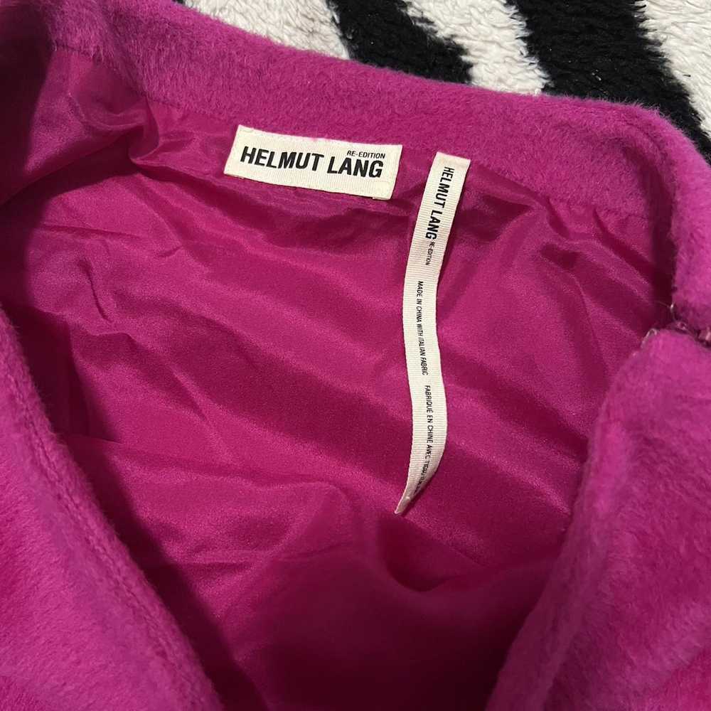 Helmut Lang Helmut Lang hot pink mini skirt - image 2