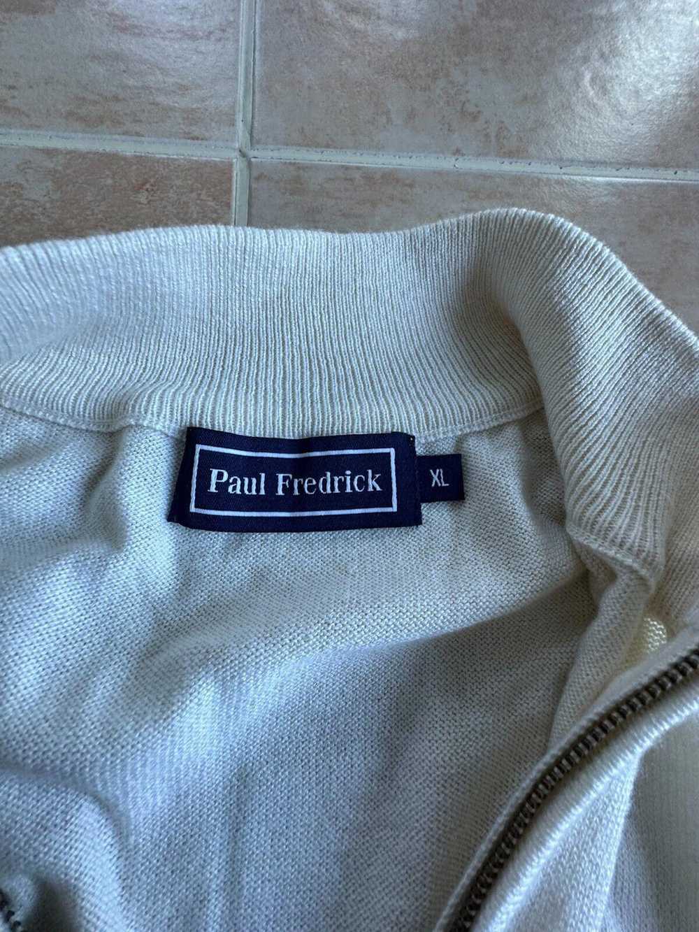 Paul Fredrick Paul Fredrick 1/4 zipper pullover s… - image 4