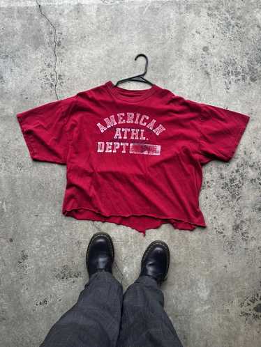 Vintage Vintage Cropped Athletic Dept t-shirt