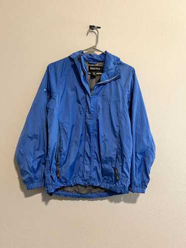 Marmot Marmot Blue Nylon Windbreaker Jacket - image 1