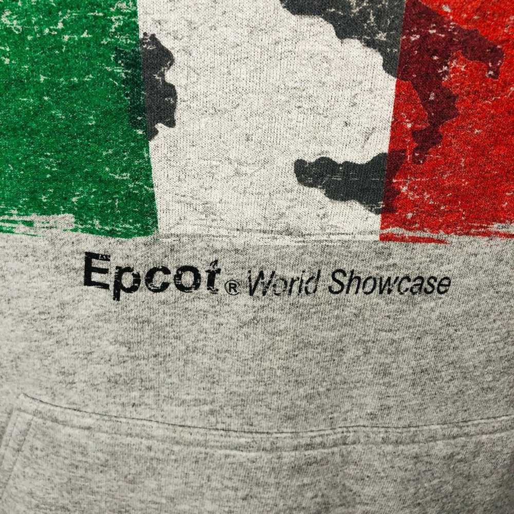 Disney Vintage Disney World Hoodie Epcot Italy Sw… - image 4